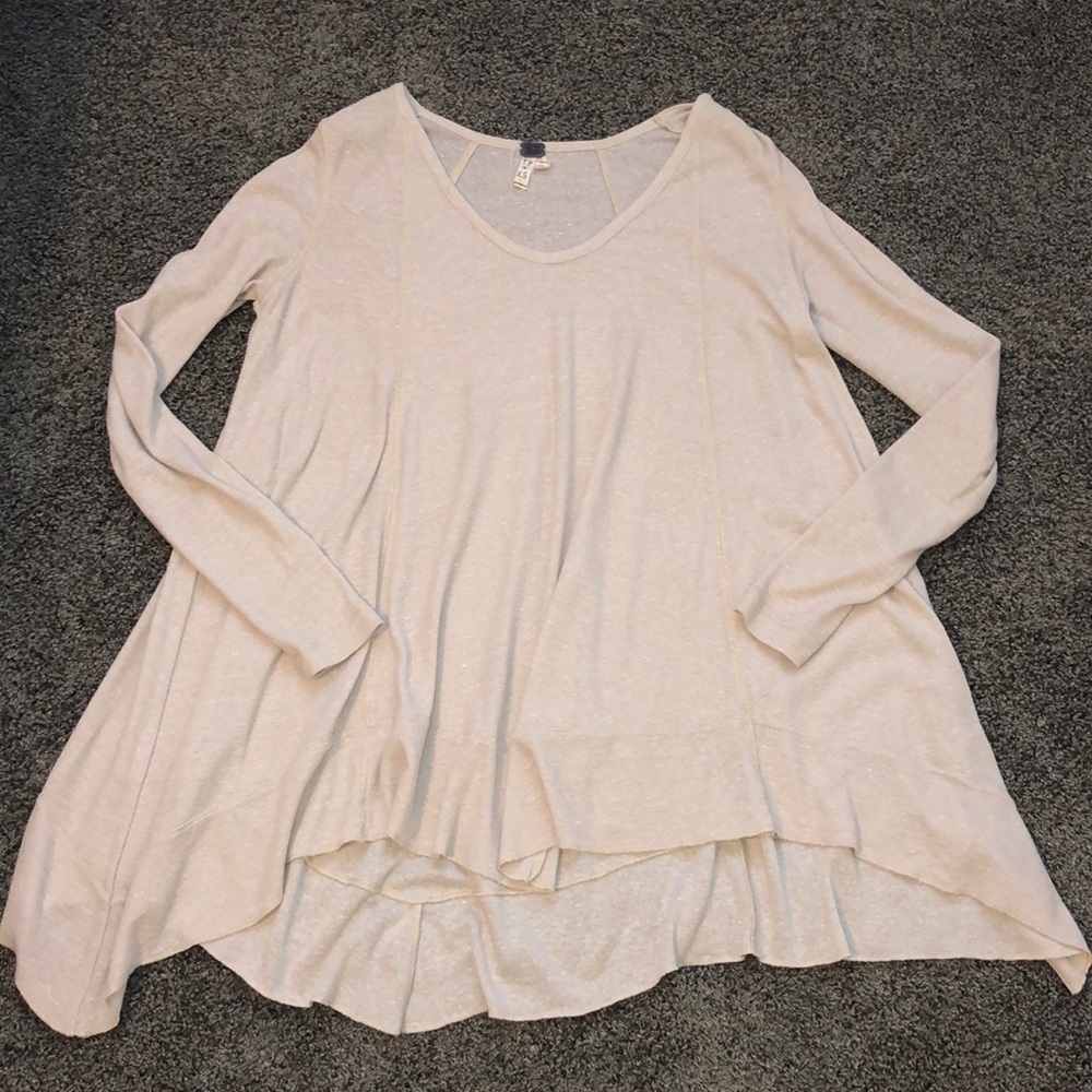 Tan free people dress size XS